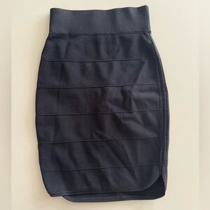 Ted Baker Black Bandage Skirt